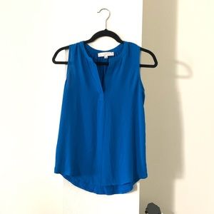 LOFT Blue Blouse Tank